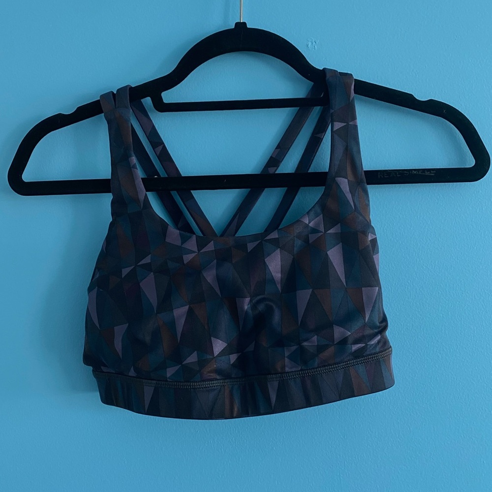 Rare Lululemon Geometric Energy Sports Bra